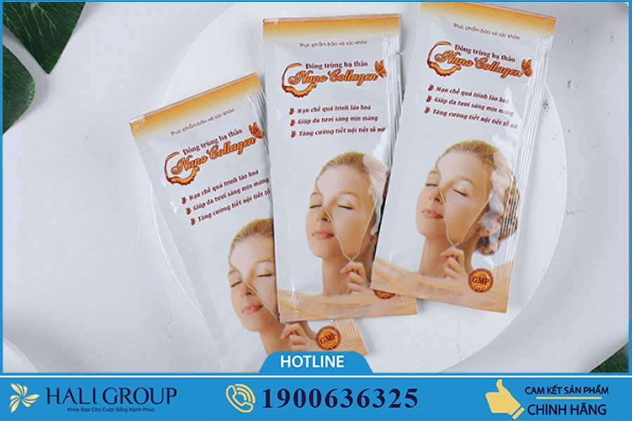 Nano Collagen Đông Trùng Hạ Thảo - thực phẩm "vàng" cho hội chị em có nhu cầu chăm sóc da và bồi bổ cơ thể