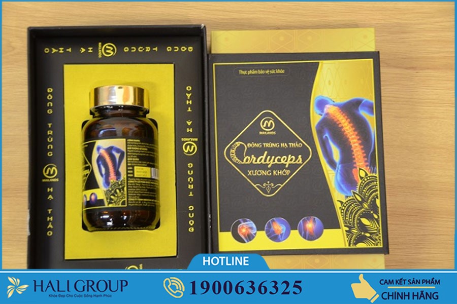 Đại lý phân phối Đông Trùng Hạ Thảo Xương Khớp Mailands Cordyceps trên cả nước