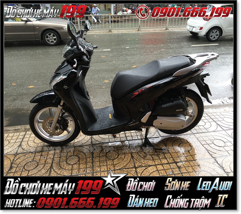 Không dùng nên bán Honda SH Việt Nam 125 2016 đen nhám đăng ký Bình Thạnh giá hời